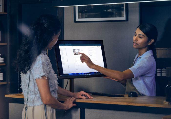 Комп'ютер персональний моноблок HP ProStudio 4-G1i 23.8" FHD IPS AG, Intel U7-265T, 16GB, F512GB, UMA, WiFi, 3р, кл+м, Win11P, чорний