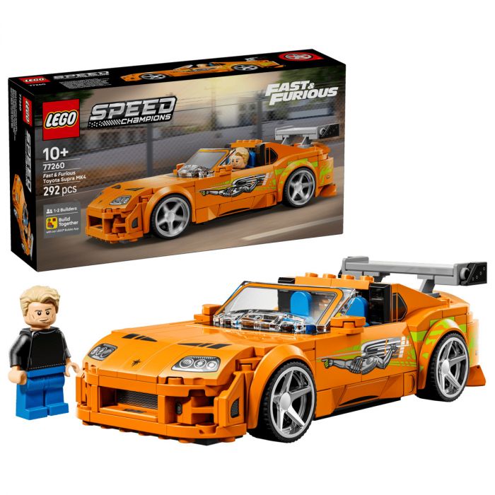 Конструктор LEGO Speed Champions «Форсаж»: Toyota Supra MK4