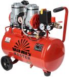 Компресор повітряний Vitals Master SKB24.t572-8a, безолійний, 950Вт, 24л, 79/48л/хв, 8бар, 2-х поршневий, 15кг