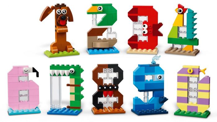 Конструктор LEGO Iconic Цифри на день народження