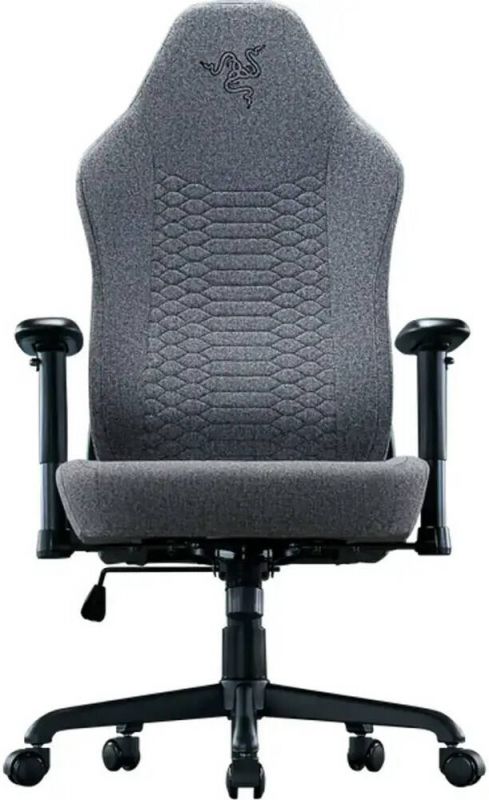 Крісло Razer Iskur V2 X, тканина, 2D-Armrests, сірий світлий
