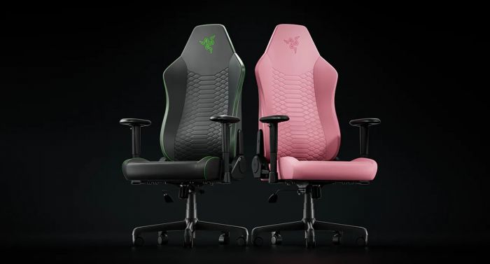 Крісло Razer Iskur V2 X NewGen, EPU шкіра з CoolTouch™, 2D-Armrests, чорно-зелений