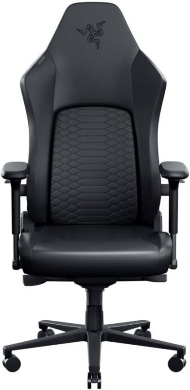 Крісло Razer Iskur V2 NewGen, EPU шкіра з CoolTouch™, 4D-Armrests, чорний