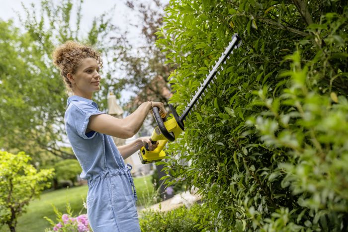 Кущоріз акумуляторний Karcher HGE 3-18 18В лезо 50см крок різу 22мм 2.41кг без АКБ та ЗП