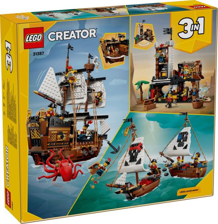 Конструктор LEGO Creator Культовий піратський корабель