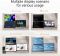 Монітор портативний Asus 2x14" ZenScreen DUO MQ149CD mHDMI, 2xUSB-C, OLED, 1920x1200, 16:10, DCI-P3 100%, HDR400, Cover