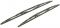 Склоочисник BOSCH Twin каркасний комплект 650/550мм (3 397 001 539)