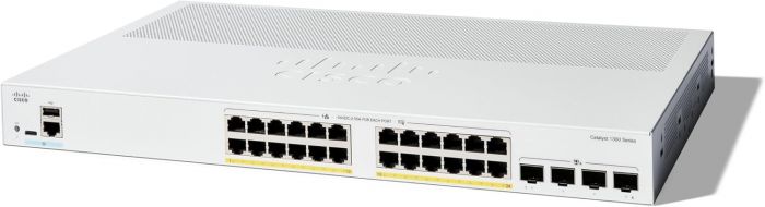 Комутатор Cisco Catalyst 1300X 24xGE, PoE, 4x10G SFP+