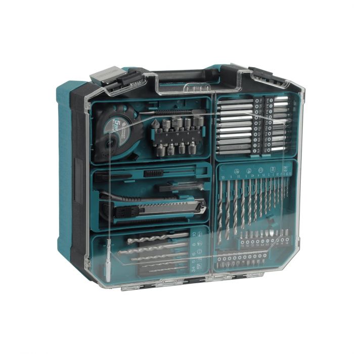 Шурупокрут-дриль ударний акумуляторний Konner&Sohnen KS ID20V-60 KIT 74 PLUS 20В 2х2А·год 60Нм 0-450·0-1900об/хв LED-світло ЗП набір свердл і біт 74шт кейс 5.3кг