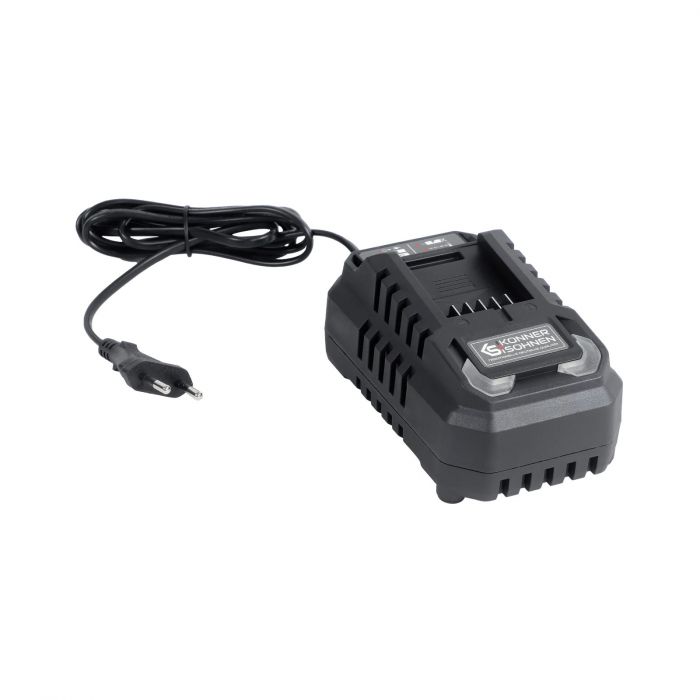 Шурупокрут-дриль ударний акумуляторний Konner&Sohnen KS ID20V-60 KIT 74 PLUS 20В 2х2А·год 60Нм 0-450·0-1900об/хв LED-світло ЗП набір свердл і біт 74шт кейс 5.3кг