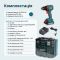 Шурупокрут-дриль ударний акумуляторний Konner&Sohnen KS ID20V-60 KIT 74 PLUS 20В 2х2А·год 60Нм 0-450·0-1900об/хв LED-світло ЗП набір свердл і біт 74шт кейс 5.3кг
