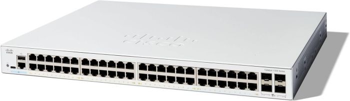 Комутатор Cisco Catalyst 1300X 48xGE, 4x10G SFP+