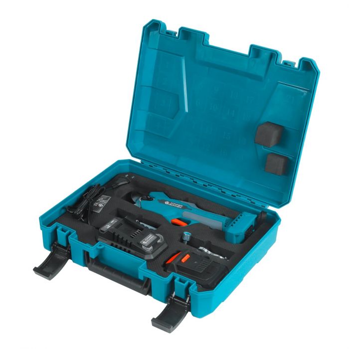 Секатор акумуляторний Konner&Sohnen KS CPS20V-32 Case PLUS 20В акб 2х2А·год d 15-32мм ЗП кейс 0.89кг