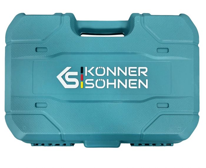 Пила ланцюгова акумуляторна Konner&Sohnen KS MCS20V-8 CASE PLUS 20В акб 2х2А·год шина 20см ЗП 1.45кг