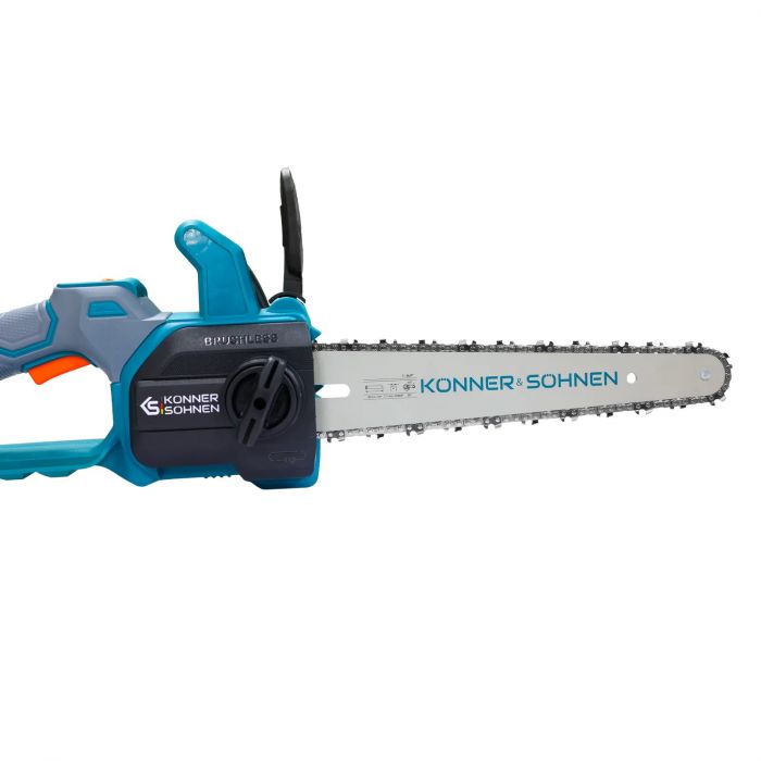 Пила ланцюгова акумуляторна Konner&Sohnen KS MCS20V-12 SET PLUS 20В акб 2х4А·год шина 30см ЗП 2.05кг
