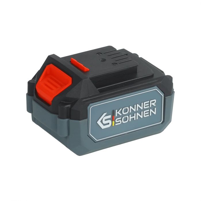 Набір із трьох акумуляторних інструментів Konner&Sohnen KS RHAGD 20V SET 3 PLUS 20В шурупокрут, шліфмашина кутова KS AG20V-125VR, перфоратор KS RH20V-22-4, ЗП 4.5А акб 3х4А·год сумка 10.8кг