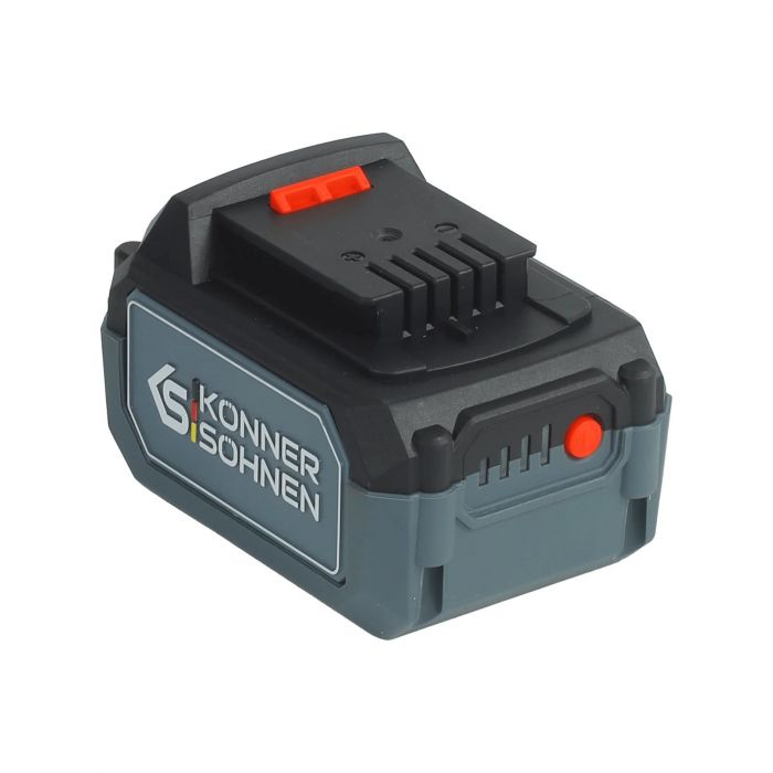 Набір із трьох акумуляторних інструментів Konner&Sohnen KS RHAGD 20V SET 3 PLUS 20В шурупокрут, шліфмашина кутова KS AG20V-125VR, перфоратор KS RH20V-22-4, ЗП 4.5А акб 3х4А·год сумка 10.8кг