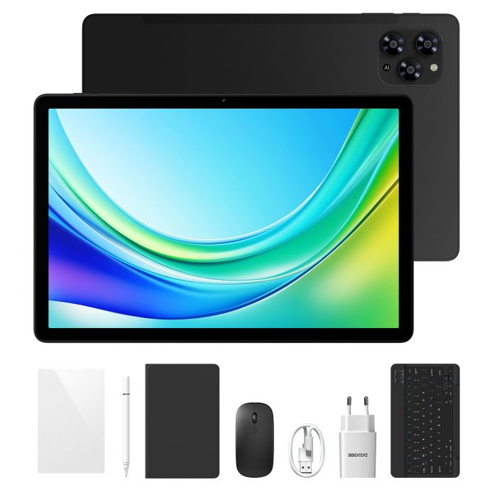 Планшет Doogee Tab G6 11" 6ГБ, 256ГБ, LTE, 8000мА•год, Android, чорний