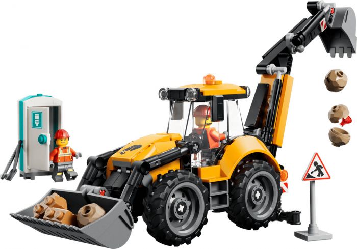 Конструктор LEGO City Жовтий екскаватор-навантажувач