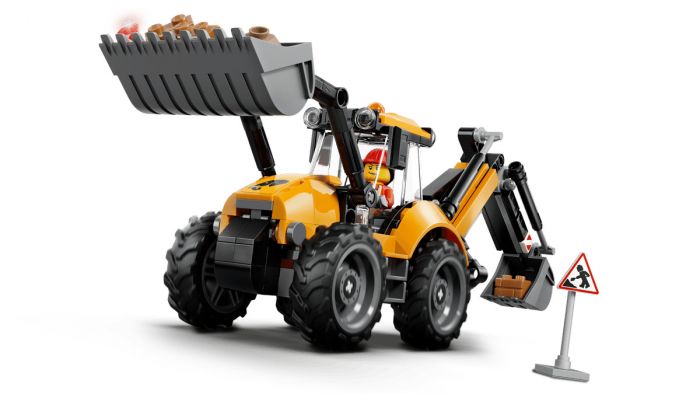 Конструктор LEGO City Жовтий екскаватор-навантажувач