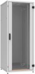 Шафа ZPAS 19", 42U, SZB IT, передні скляні двері, 800x600 мм, максимально 1500кг, чорна