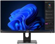 Комп'ютер персональний моноблок 2E Rational K6 23.8" FHD IPS Intel i3-12100, 8Gb, F128GB+500Gb, UMA, H610, K6.610, 120W, Win11H+M365P1yr, чорний