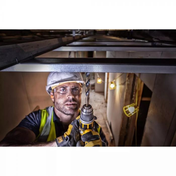 Набір свердел по металу DeWALT Black&Gold HSS-G 1-8мм, кейс, 14шт