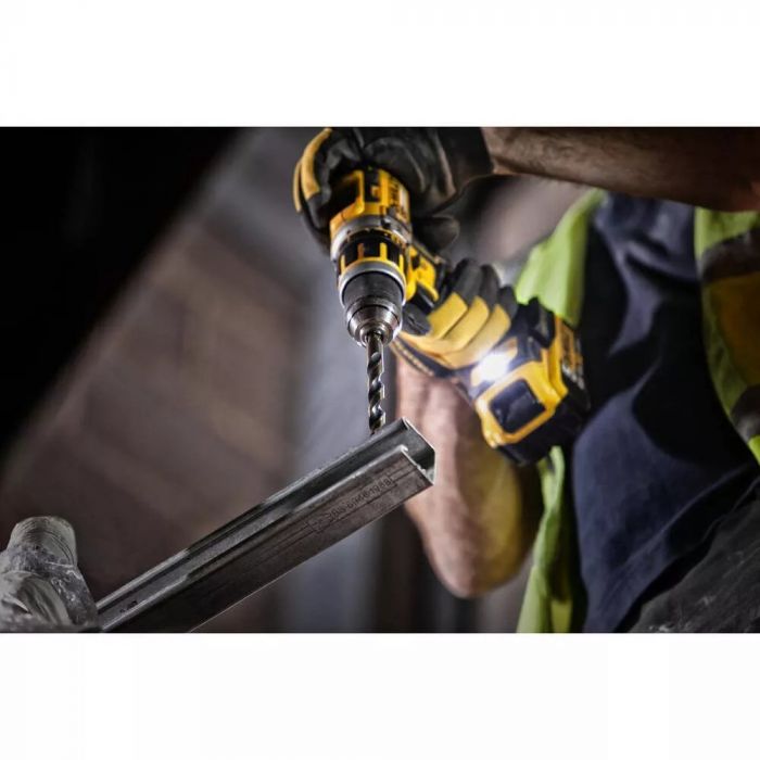 Набір свердел по металу DeWALT Black&Gold HSS-G 1-8мм, кейс, 14шт
