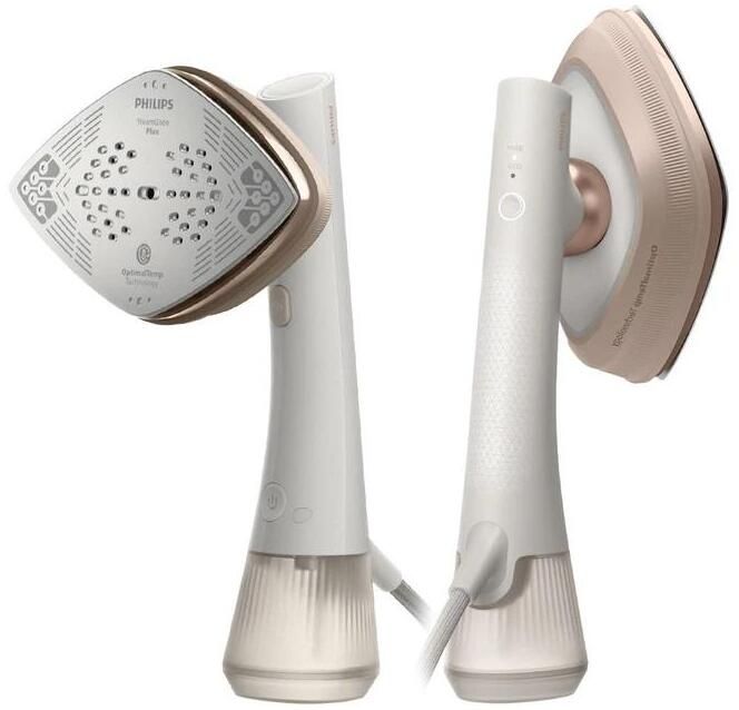 Відпарювач-праска Philips OneTurn, 1800Вт, 200мл, паровий удар -90гр, поворот для зміни типу девайса, алюміній, білий