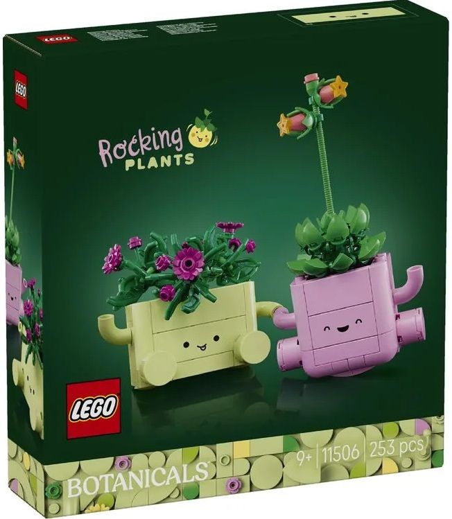 Конструктор LEGO Botanicals Рослини, що гойдаються