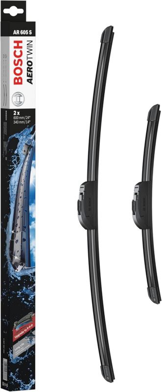 Склоочисник BOSCH Aerotwin безкаркасний комплект 600/340мм (3 397 007 504)