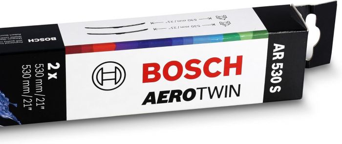 Склоочисник BOSCH Aerotwin безкаркасний комплект 530/530мм (3 397 118 903)