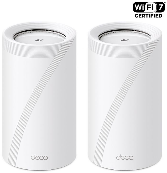 Система WiFi-Mesh TP-LINK Deco BE85 BE22000, 2x2.5GE LAN, 1x10GE WAN, 1xSFP+, 1xUSB 3.0, 2мод