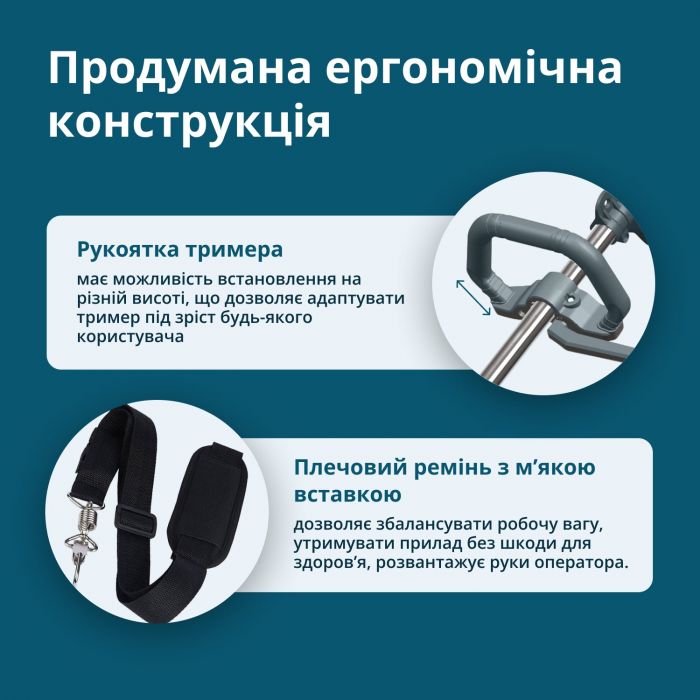 Набір із двох акумуляторних інструментів Konner&Sohnen KS 33LM-BCT20V-SET 20В газонокосарка KS 33LM-20V та тример садовий KS BCT-20V акб 1х4А·год ЗП 17.3кг