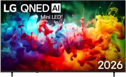 Телевізор 85" LG QNED 4K 60Hz Smart WebOS Black