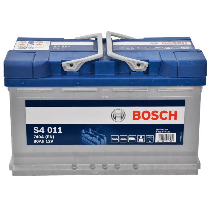 Акумулятор Bosch S4 12В 80Аг 740А R+ (0 092 S40 110)