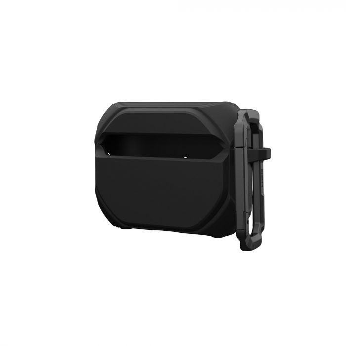 Чохол UAG для AirPods Pro (Gen 3, 2025) with Built-in Phone Stand, Monarch, Black/Silver
