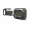 Чохол UAG для AirPods Pro (Gen 3, 2025) with Built-in Phone Stand, Monarch, Olive Drab/Silver
