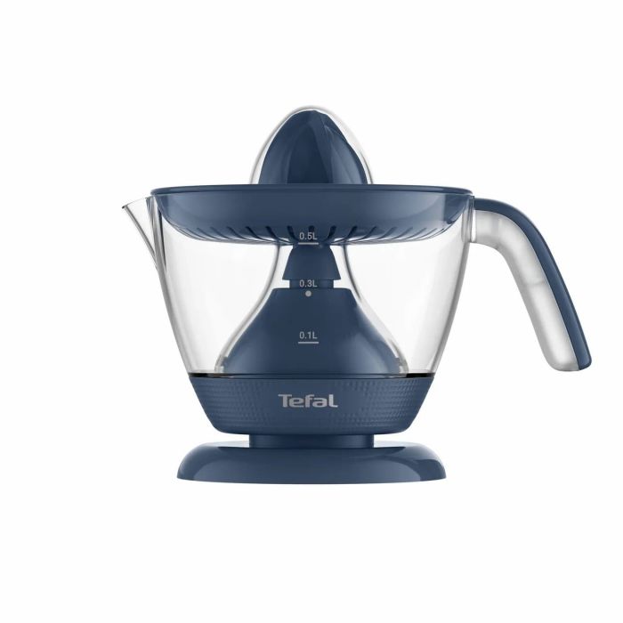 Соковитискач Tefal Morning Blue цитрус-прес 25Вт, чаша-0.8л, пластик, синій