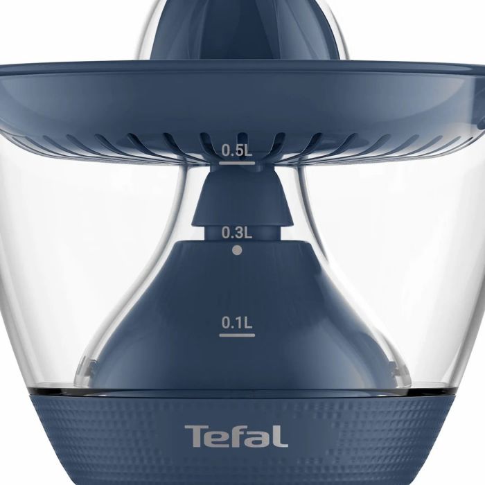 Соковитискач Tefal Morning Blue цитрус-прес 25Вт, чаша-0.8л, пластик, синій