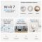 Система WiFi-Mesh TP-LINK Deco BE65 BE11000, 2x5GE LAN/WAN, 3мод, PoE