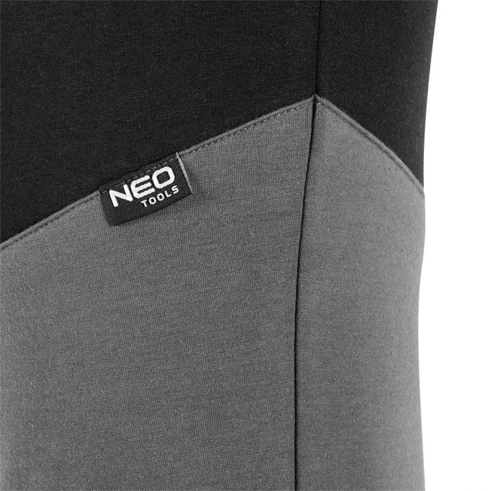 Штани спортивні Neo Tools COMFORT 57% бавовна 39% поліестер 4% еластан, XXXL, чорний