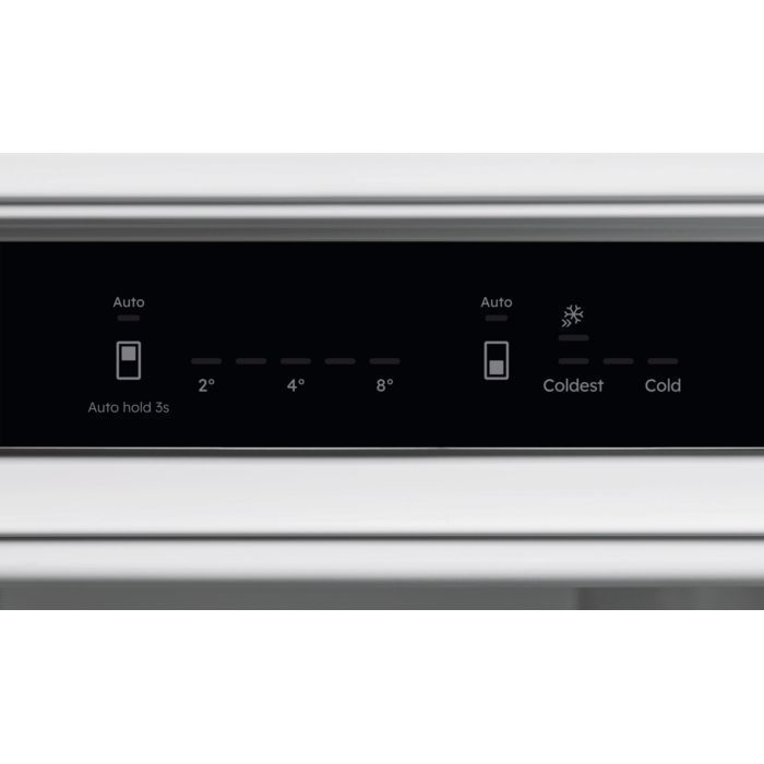 Холодильник Electrolux вбудований з нижн. мороз., 188x55х55, холод.відд.-215л, мороз.відд.-63л, 2дв., Е, Combi, інв., диспл внутр., зона св-ті, білий