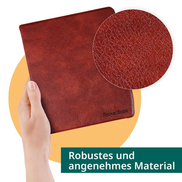 Чохол PocketBook 700_703K_710 Shell series, коричневий