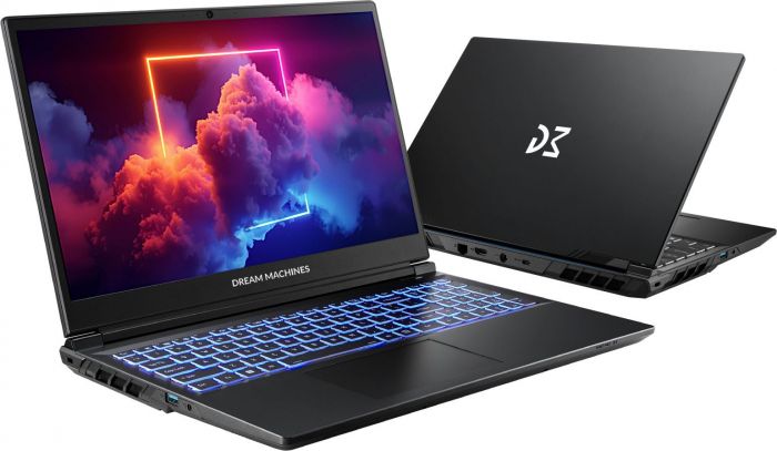 Ноутбук Dream Machines RG5060-15 15.6QHD IPS, Intel i9-14900HX, 32GB, F1TB, NVD5060-8, DOS, чорний