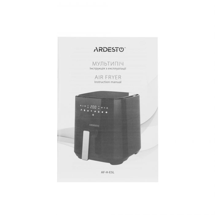 Мультипіч ARDESTO 1450Вт, чаша-5л, сенсорне керув., 8 авто. програм, пластик, чорний