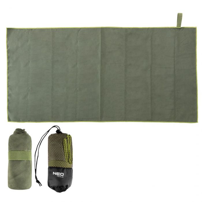 Рушник швидковисихаючий Neo Tools 120x60см 80% поліестер, 20% поліамід 0.17кг
