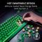 Клавіатура механічна Razer BlackWidow V4 75%, 83key, Mechanical Tactile Switch GEN-3, USB-A, EN, RGB, Phantom Green Ed.