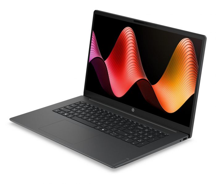 Ноутбук HP OmniBook 3 AI PC 17-dn0000ua 17.3" FHD IPS AG, AMD R7 250, 16GB, F512GB, UMA, Win11P, чорний