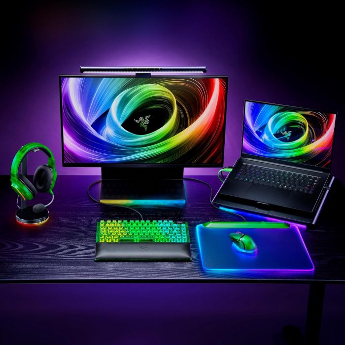 Ігрова поверхня Razer  Firefly V2 Pro, М (360х278х4.6мм), RGB, Phantom Green Ed.